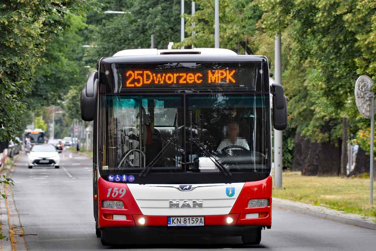 autobus MPK Nowy Sącz - przystanki w pobliżu cmentarza