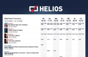 Nowy Sącz Helios 10.10-16.10.2025 repertuar