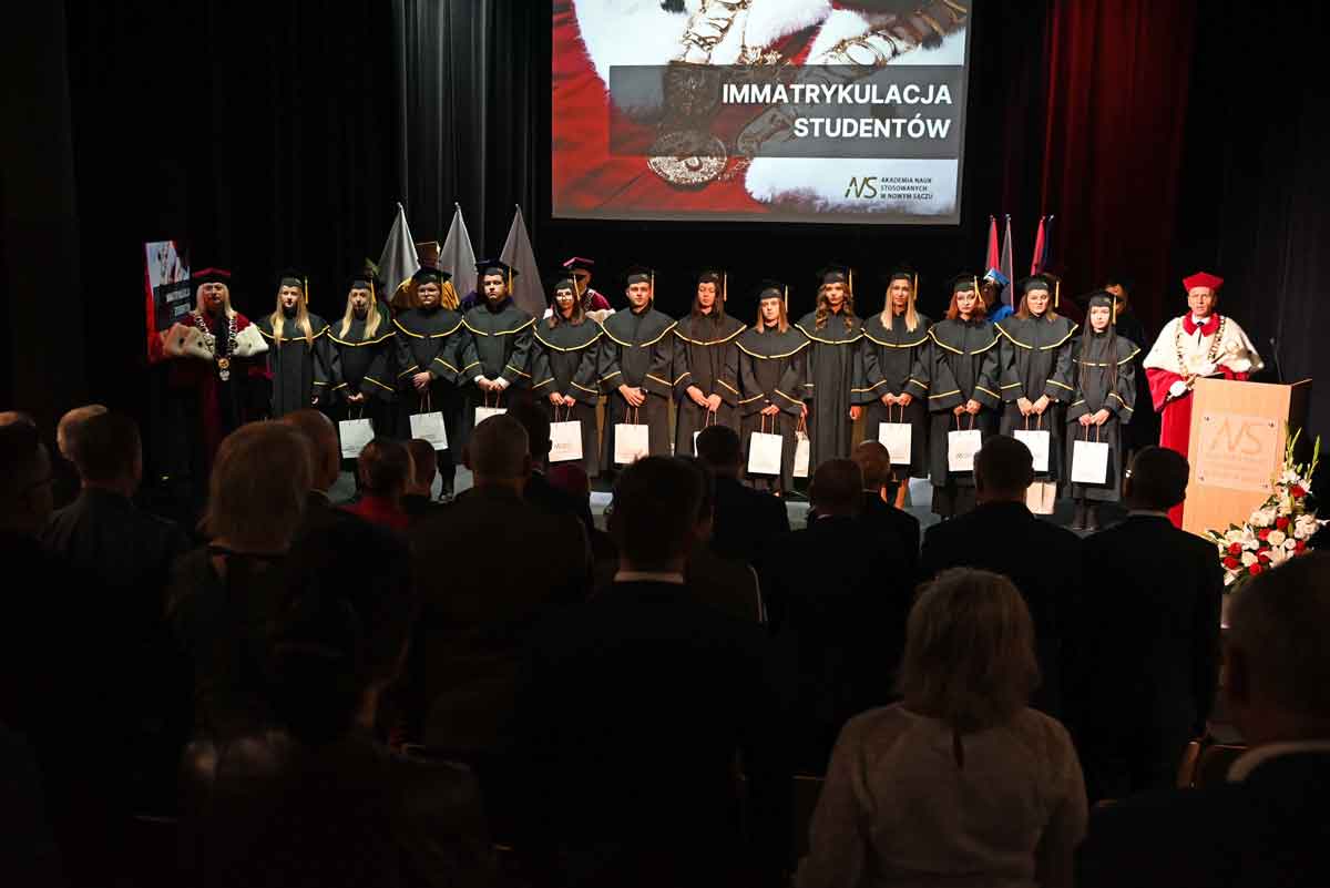 ANS inauguracja roku akademickiego 2025/2026 - immatrykulacja studentów