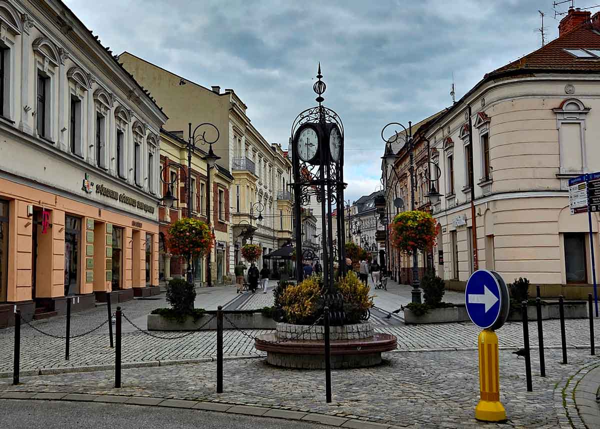 Nowy Sącz Jagiellońska deptak