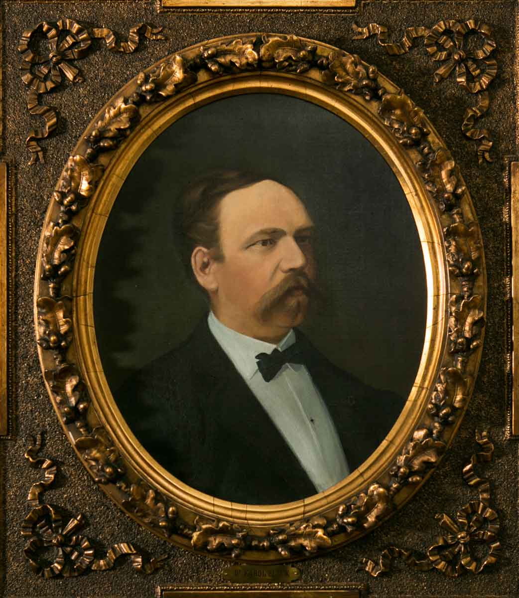 Karol Slavik, obraz olejny na płótnie (ok. 1894-1899). Zbiory Muzeum Ziemi Sądeckiej