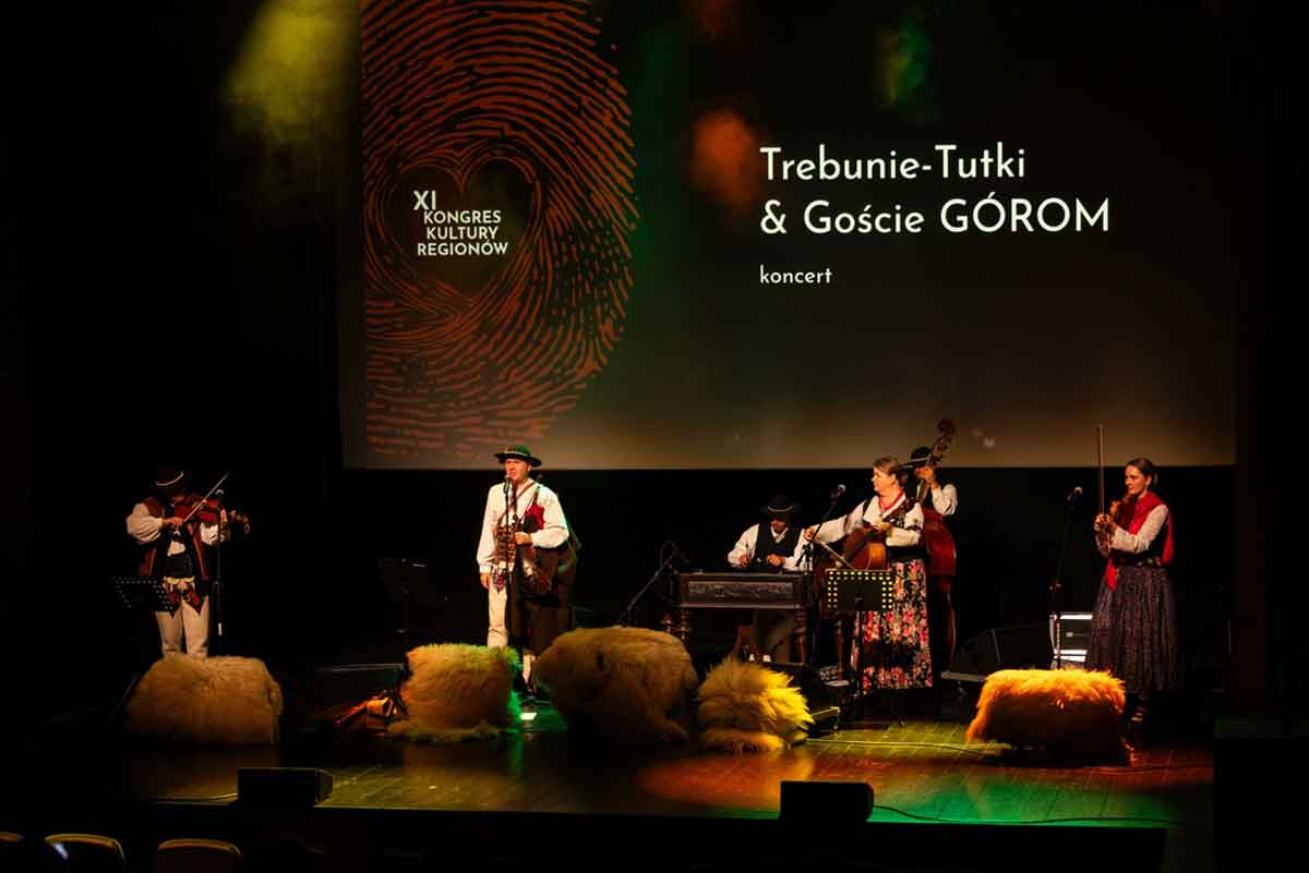 MCK Sokół Kongres Kultury Regionów 2025, na scenie Trebunie Tutki