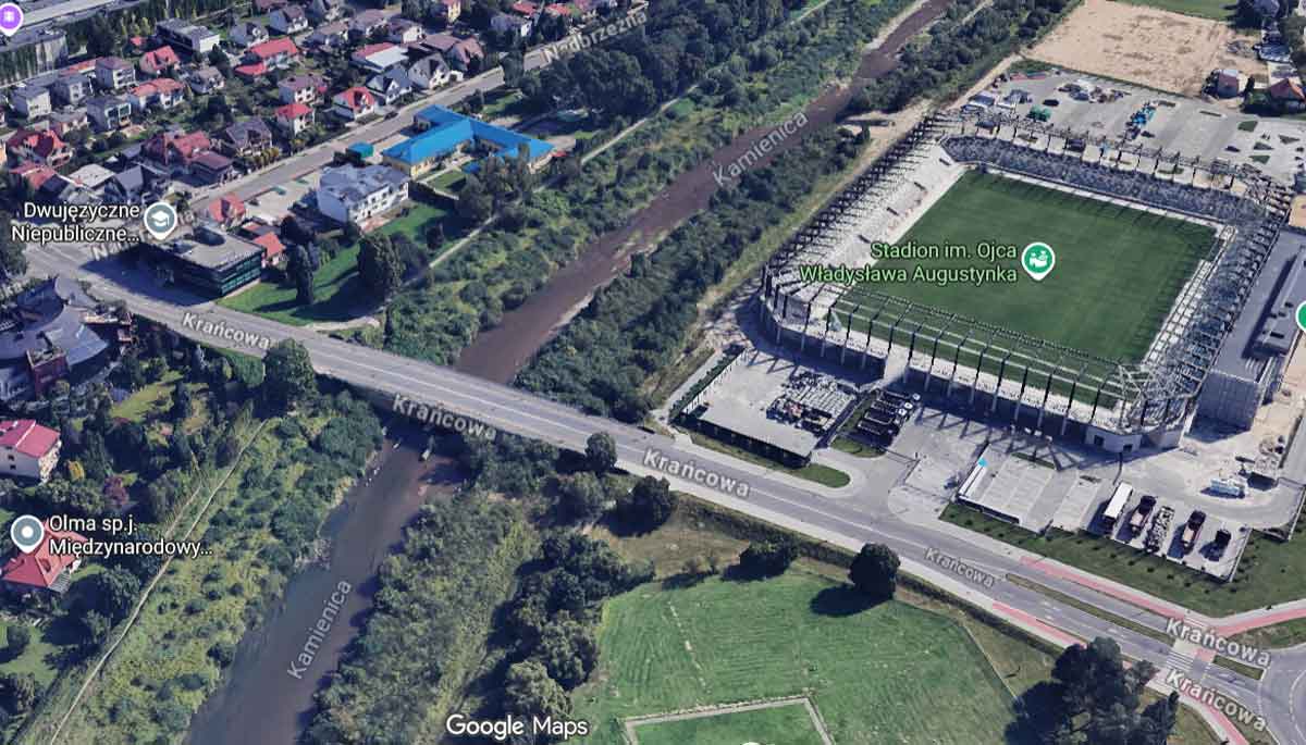 przeprawa w Nowym Sączu na ul. Krańcowej to formalnie most Pierackiego