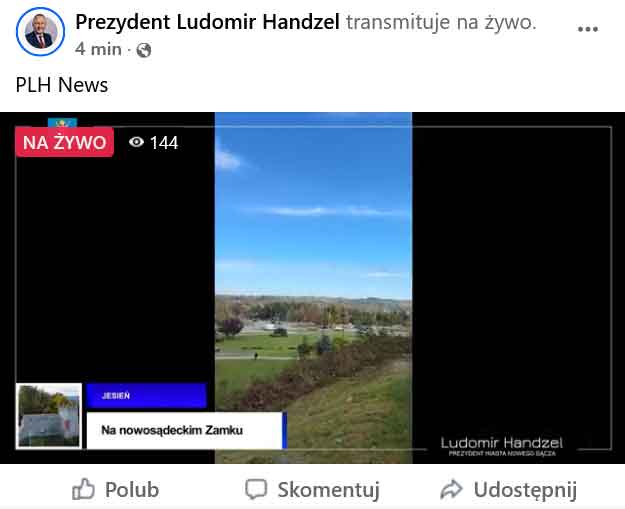 zatrzymanie prezydenta Nowego Sącza - bez informacji w PLH News