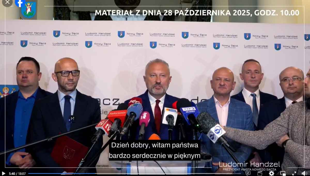 PLH News - screenshot facebook, 30 października 2025