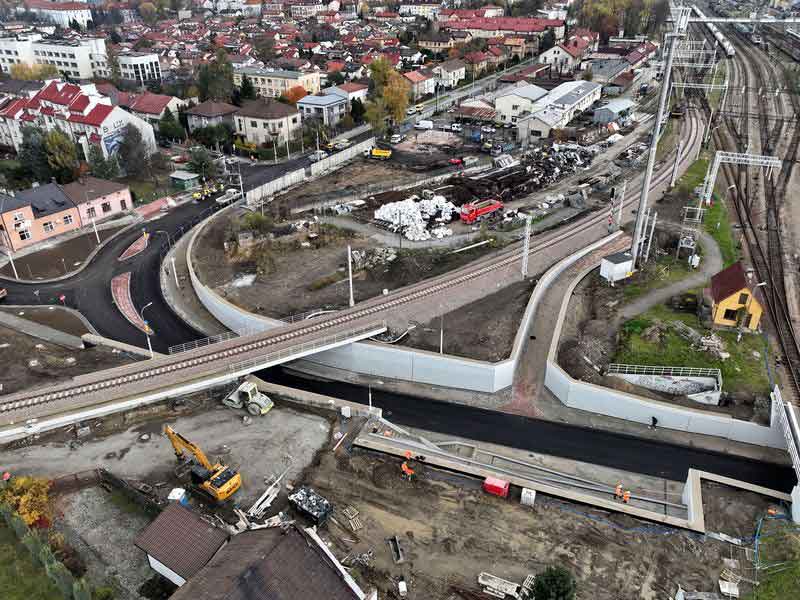 skrzyżowanie bezkolizyjne ul. Kolejowa w Nowym Sączu