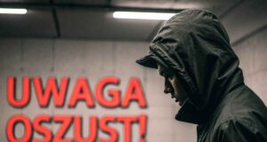 uwaga oszust - obraz wygenerowany przez AI