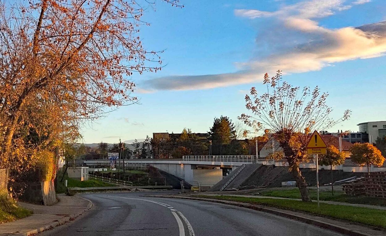 Nowy Sącz wiadukt kolejowy nad ul. Węgierską