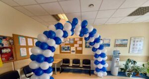 stacja dializ Fresenius Medical Care w Nowym Sączu - poczekalnia - 20-lecie działalności