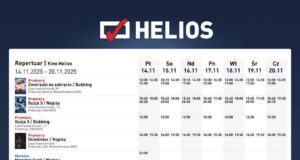 repertuar Helios Nowy Sącz do 20 listopada