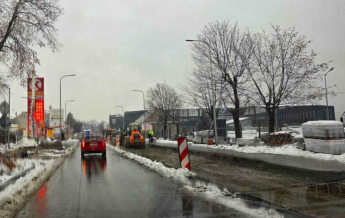 do kiedy remont Kilińskiego; Nowy Sącz ul. Kilińskiego