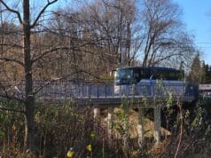 Mosty w Nowym Sączu - most na potoku Łęgówka - ulica Lwowska (Piątkowa)