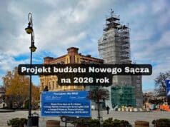 Budżet Nowego Sącza 2026 - projekt. ratusz w remoncie