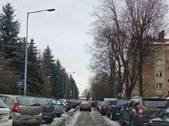 Nowy Sącz ulica Zamenhofa. od 1 stycznia 2026 w SPP to strefa C