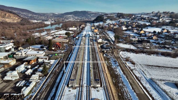 Modernizacja stacji kolejowej w Marcinkowicach grudzień 2025
