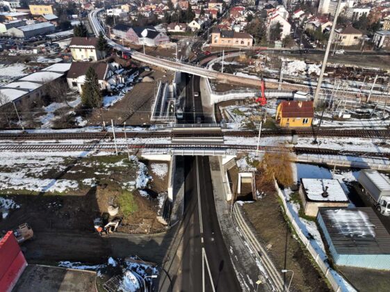 skrzyżowanie bezkolizyjne przy ul. Kolejowej w Nowym Sączu