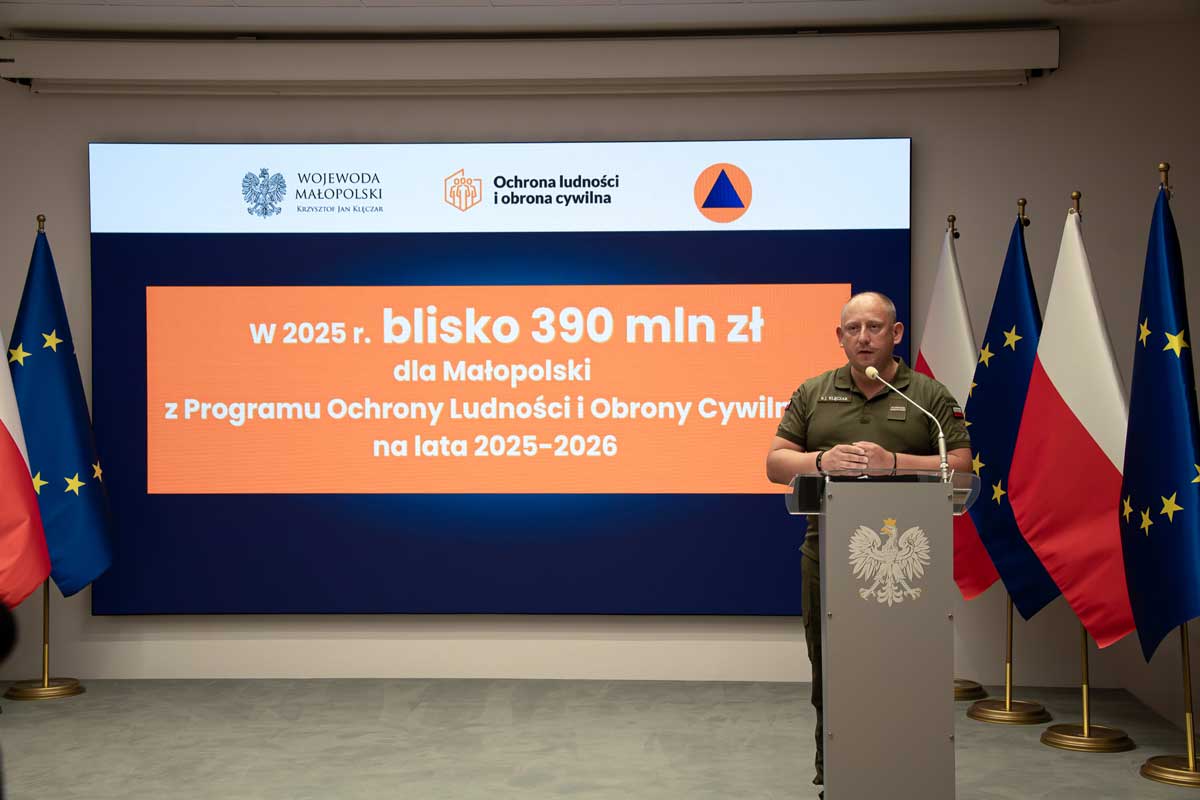 Program Ochrony Ludności i Obrony Cywilnej na lata 2025-2026 - Małopolska, wojewoda