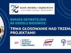Narada Obywatelska w Biegonicach - głosowanie
