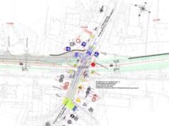 ulica Mickiewicza w Nowym Sączu - docelowa organizacja ruchu w rejonie ul. Żeglarskiej i Lenartowicza