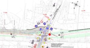 ulica Mickiewicza w Nowym Sączu - docelowa organizacja ruchu w rejonie ul. Żeglarskiej i Lenartowicza