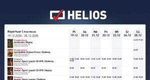 repertuar heliosa nowy sacz 19.12-25.12.2025