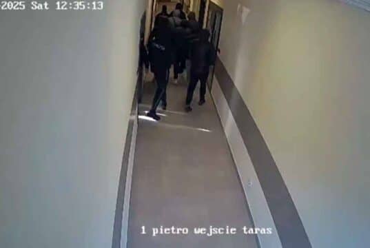 pobicie wiceprezesa Sandecji - monitoring MOSiR - domniemani sprawcy