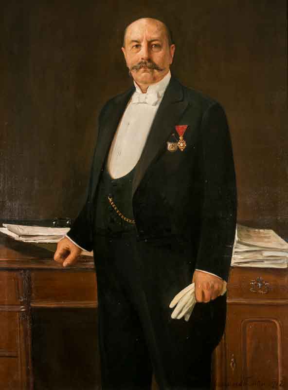 Władysław Barbacki. Obraz olejny na płótnie (1912 r.), aut. Franciszek Sitzman.