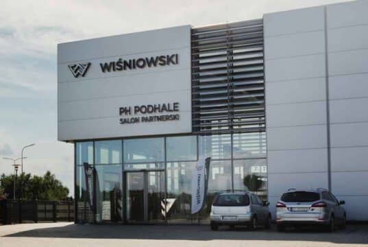 salon wystawowy marki Wiśniowski - Grupa Podhale