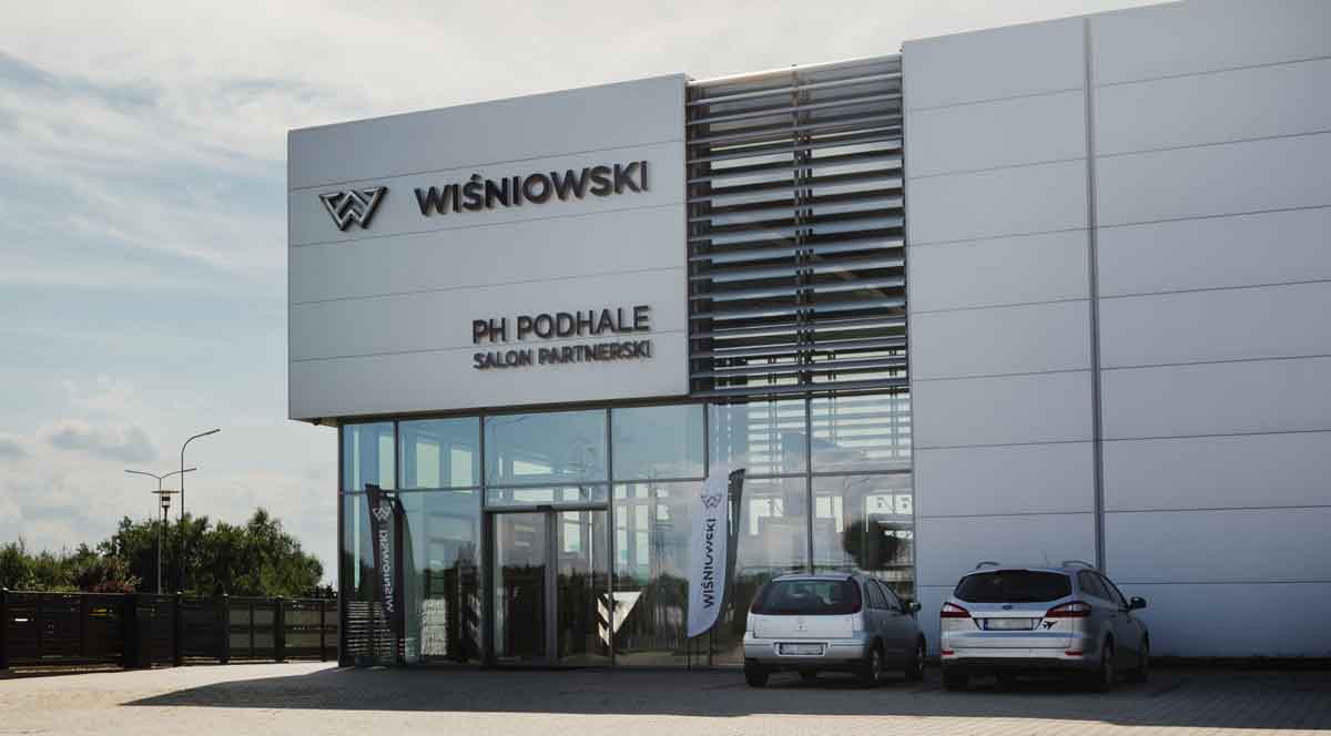 salon wystawowy marki Wiśniowski - Grupa Podhale