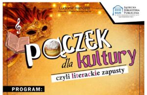 Pączek dla kultury czyli literackie zapusty Pączek dla kultury czyli literackie zapusty 2026 - Sądecka Biblioteka Publiczna