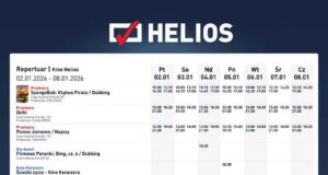 Repertuar kina Helios w Nowym Sączu (od 2 do 8 stycznia)