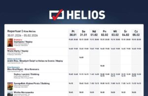 Repertuar kina Helios (do 5 lutego) Kino Helios Nowy Sącz repertuar 30 stycznia - 5 lutego