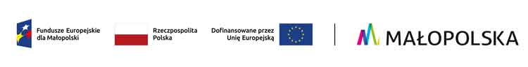 Fundusze Europejskie dla Małopolski - logotypy
