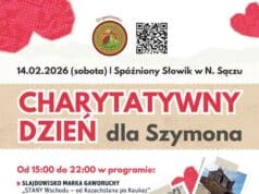 Charytatywny dzień dla Szymona - Spóźniony Słowik 14 lutego 2026 - plakat
