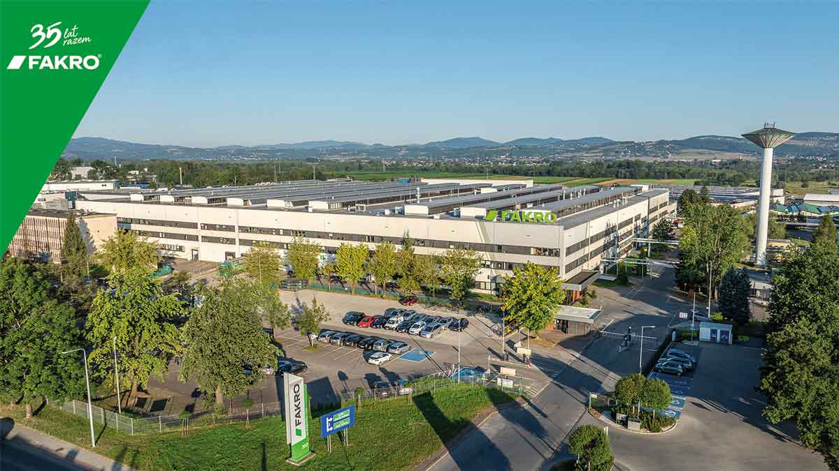 jubileusz Fakro - hale firmy przy ul. Węgierskiej w Nowym Sączu