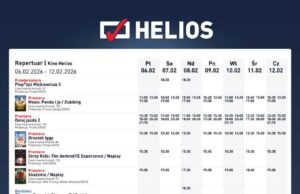 Nowy Sącz kino Helios 06.02-12.02.2026
