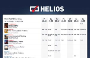 Repertuar kina Helios (do 26 lutego) Nowy Sącz repertuar Heliosa luty