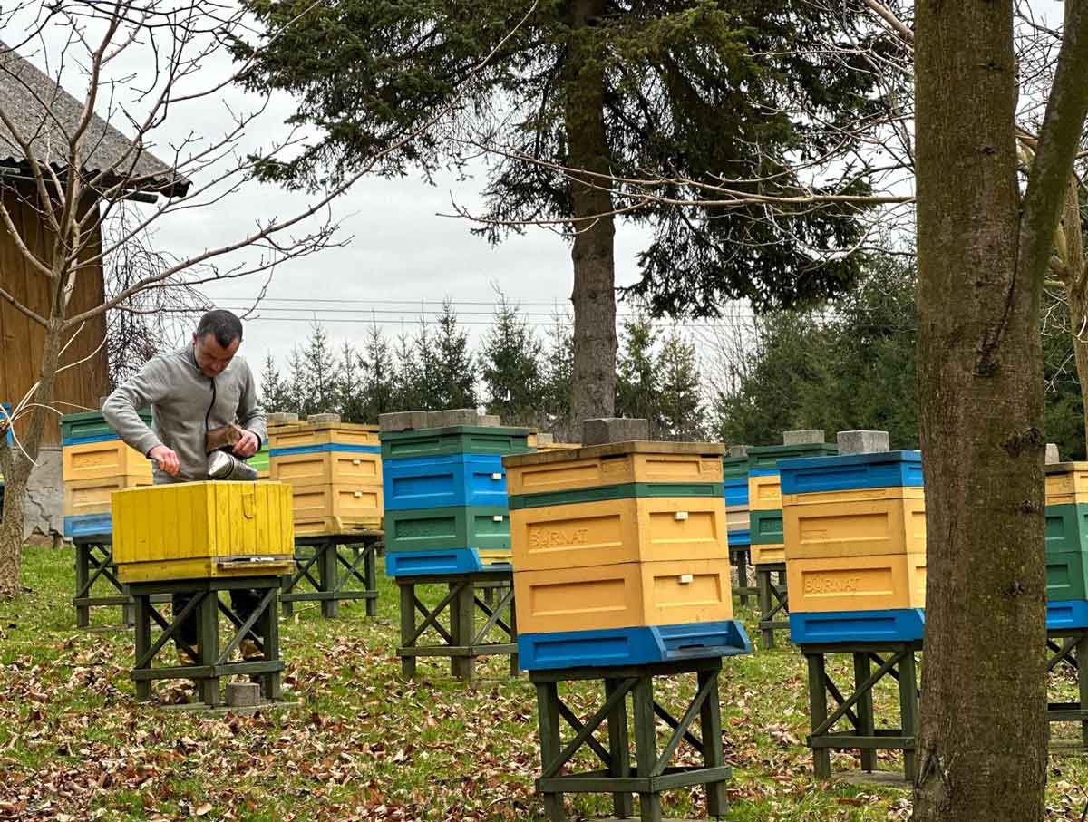 Janczosad - tu powstaje woskowa baz