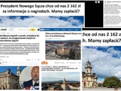 Urząd Miasta Nowego Sącza żąda opłaty odpowiedź w ramach dostępu do informacji publicznej