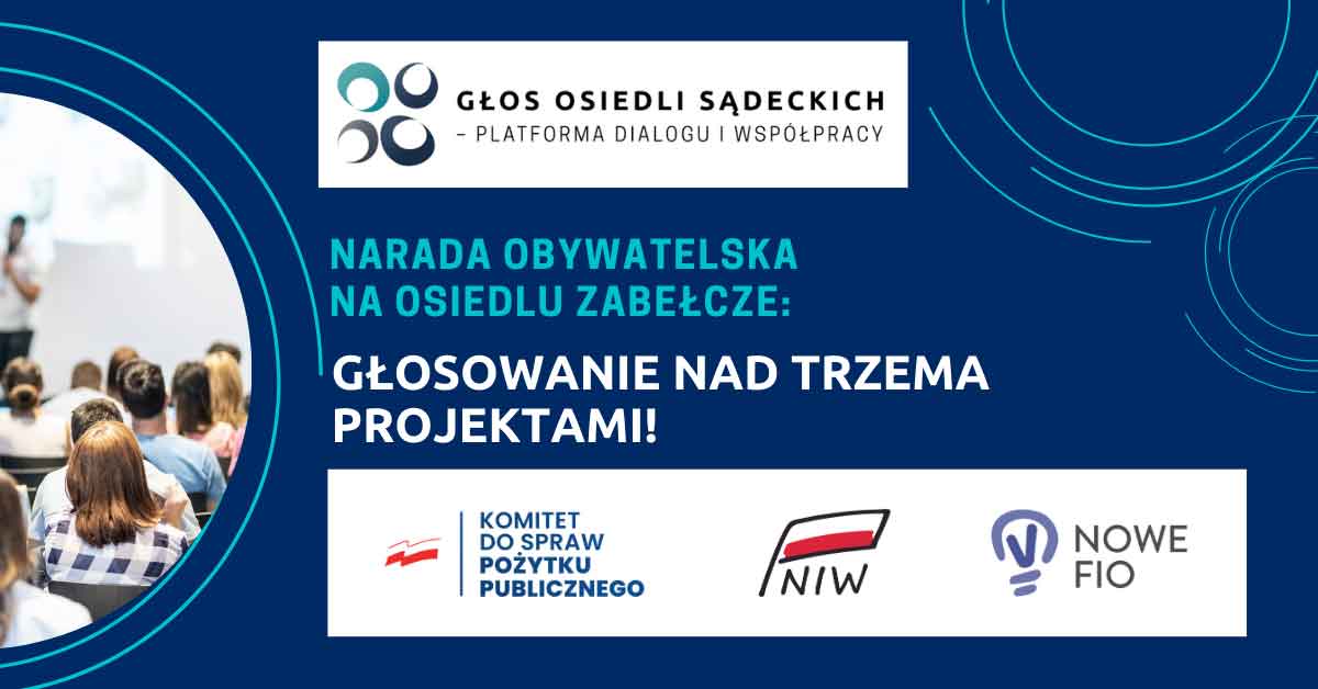 Narada Obywatelska na Zabełczu - głosowanie