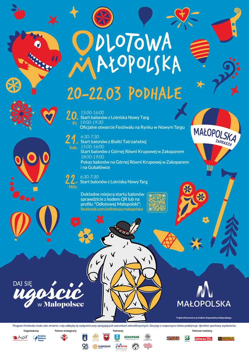 Odlotowa Małopolska 2026 - plakat