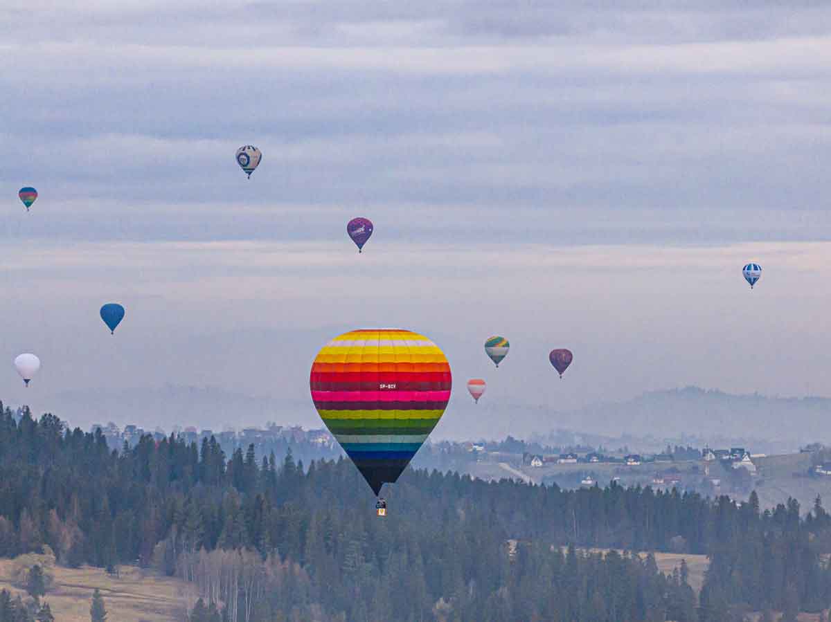 balony nad Podhalem - Odlotowa Małopolska