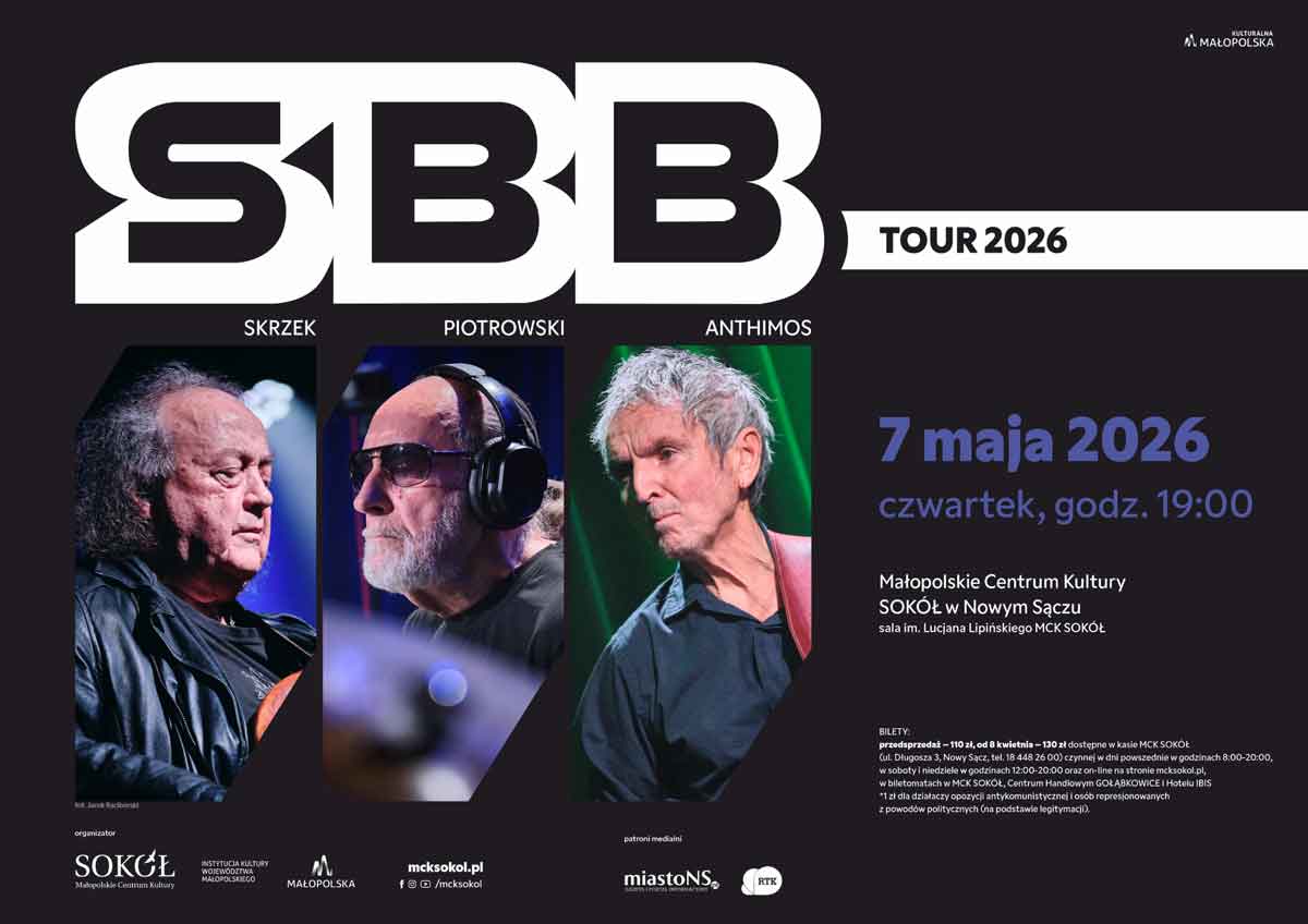 koncert zespołu SBB w Nowym Sączu - MCK Sokół