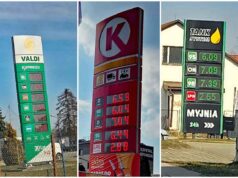 cena za litr diesla na stacjach w Nowym Sączu przekroczyła 7 zł