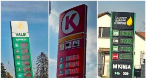 cena za litr diesla na stacjach w Nowym Sączu przekroczyła 7 zł