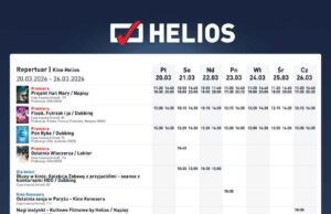 Nowy Sącz. Repertuar kina Helios do 26 marca