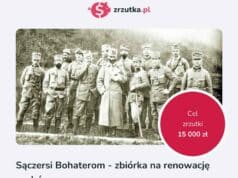 Sączersi Bohaterom - zbiórka Stowarzyszenia Kibiców Sandecji