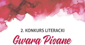 konkurs literacki Gwarą Pisane 2026 - plakat