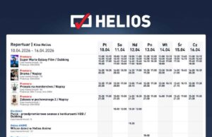 Helios w Nowym Sączu, repertuar do 16 kwietnia 2026
