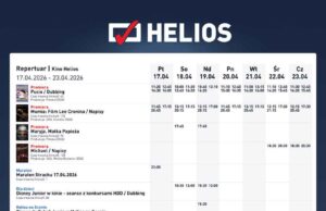 repertuar Heliosa Nowy Sącz 17-23 kwietnia 2026